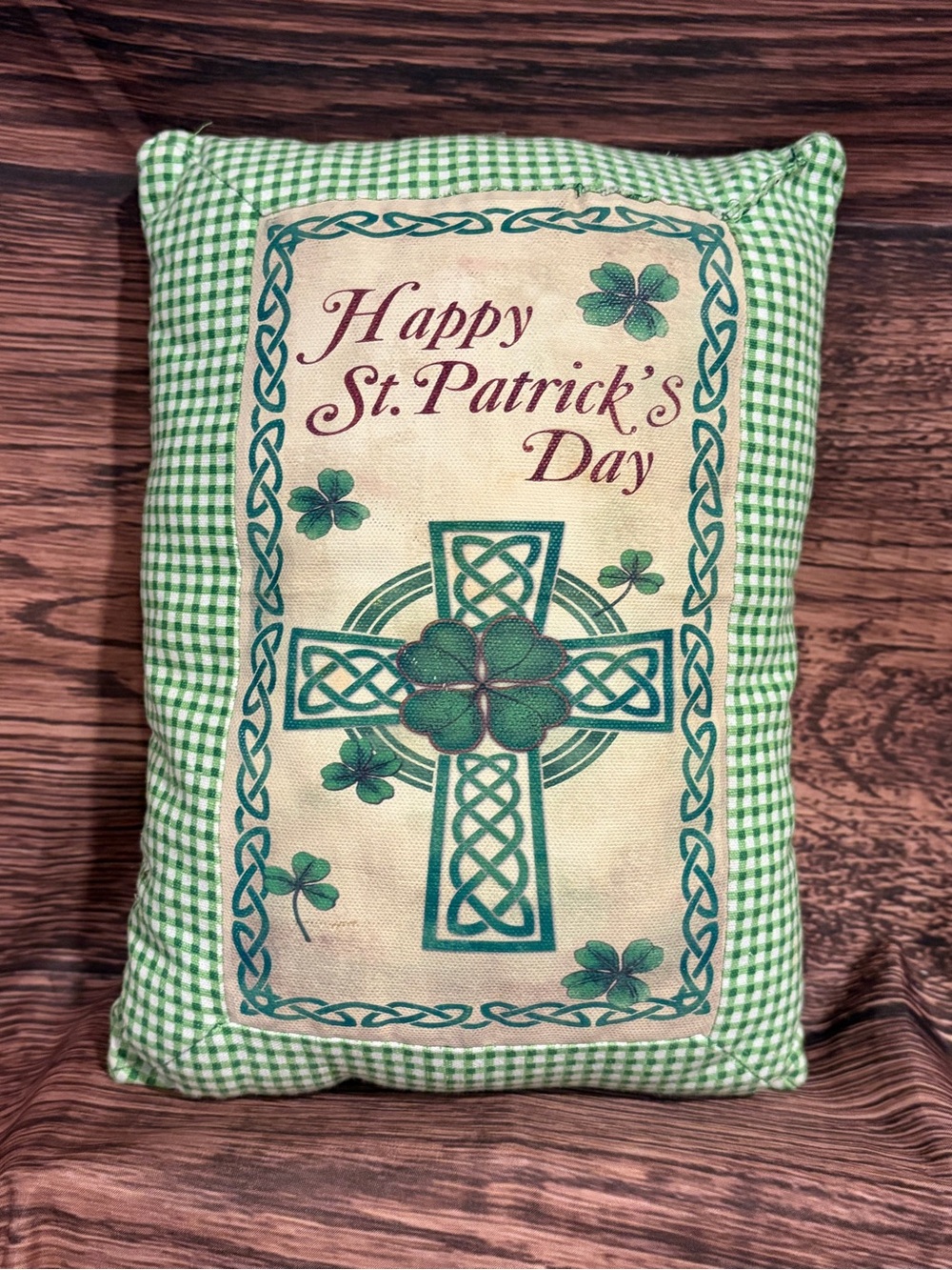 St. Patrick’s Day pillow